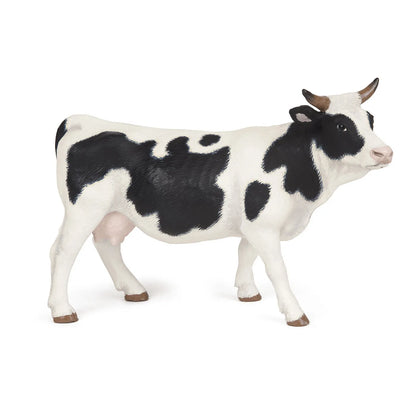 PAPO FIGURINA VACUTA CU BLANA ALBA SI NEAGRA, PRIETENII DE LA FERMA