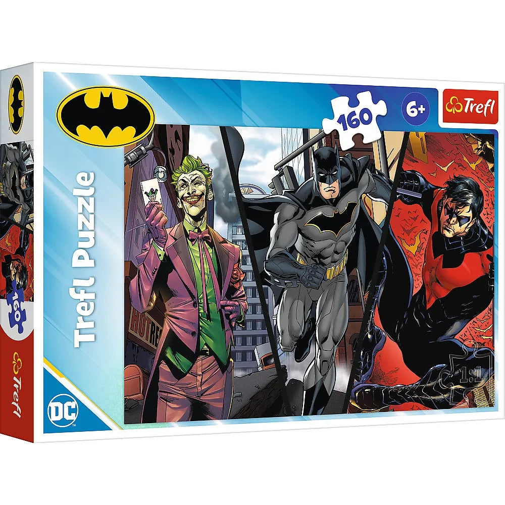 PUZZLE TREFL 160 BATMAN GATA DE ACTIUNE, TREFL 160P
