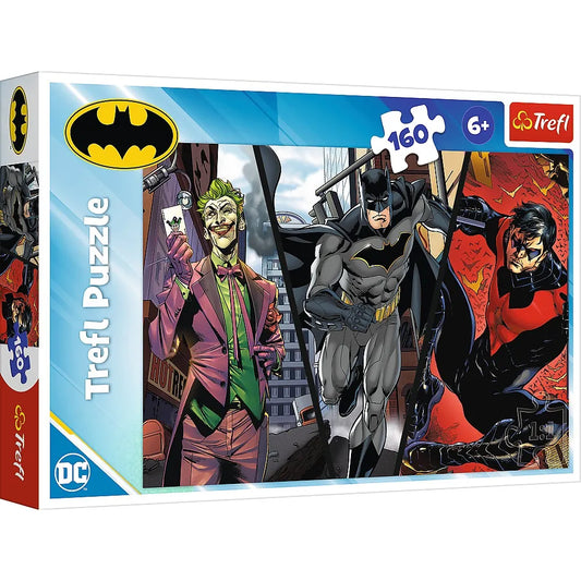 PUZZLE TREFL 160 BATMAN GATA DE ACTIUNE, TREFL 160P