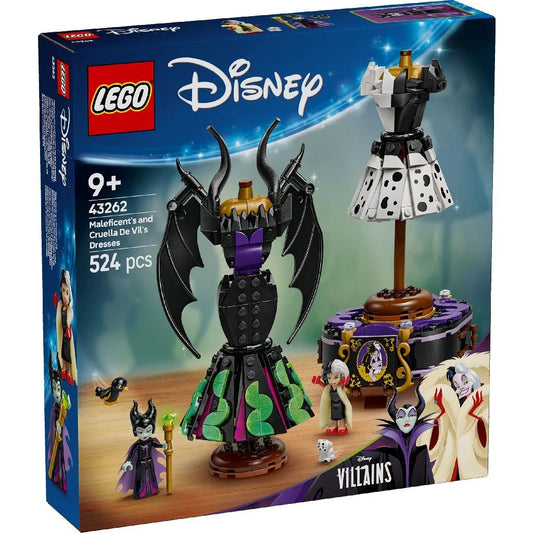 LEGO DISNEY ROCHIILE LUI MALEFICENT SI CRUELLA DE VIL 43262, LEGO DISNEY
