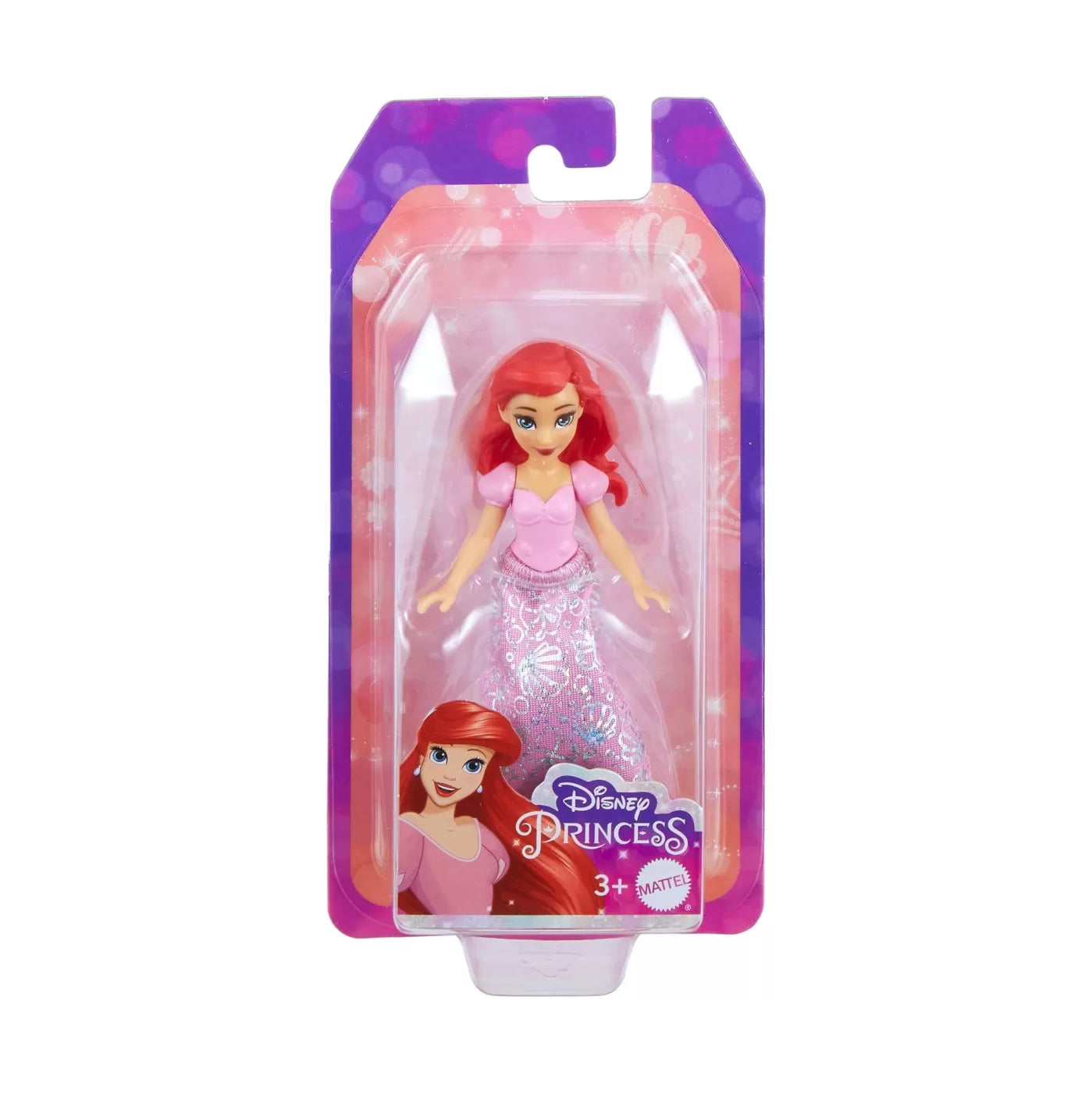 DISNEY PRINCESS MINI PAPUSA ARIEL 9CM, DISNEY PRINCESS
