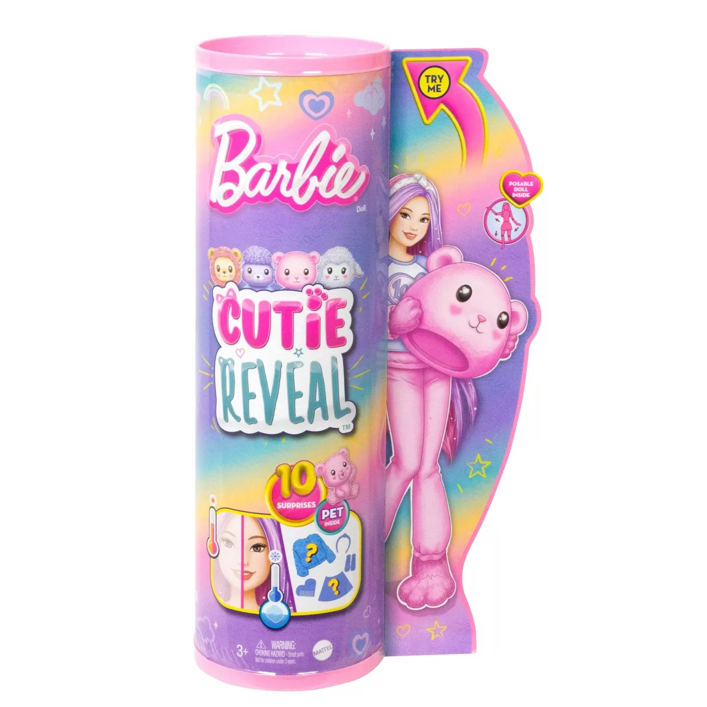 BARBIE PAPUSA BARBIE CUTIE REVEAL URSULET, BARBIE - DREAMTOPIA
