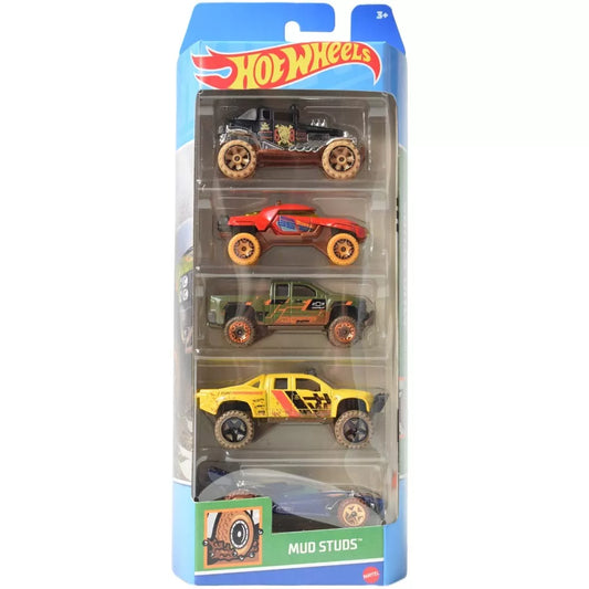SET 5 MASINI HOT WHEELS MUD STUDS, HOT WHEELS - VEHICULE