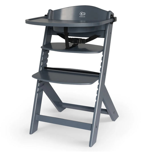 SCAUN DE MASA KINDERKRAFT ENOCK, 3 IN 1, GREY, KINDERKRAFT