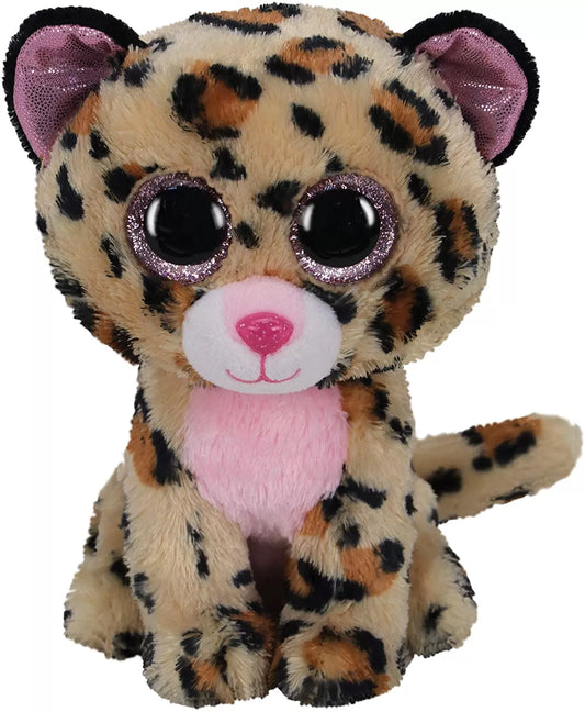 PLUS TY 24CM LEOPARD MARO ROZ, PLUS 24CM