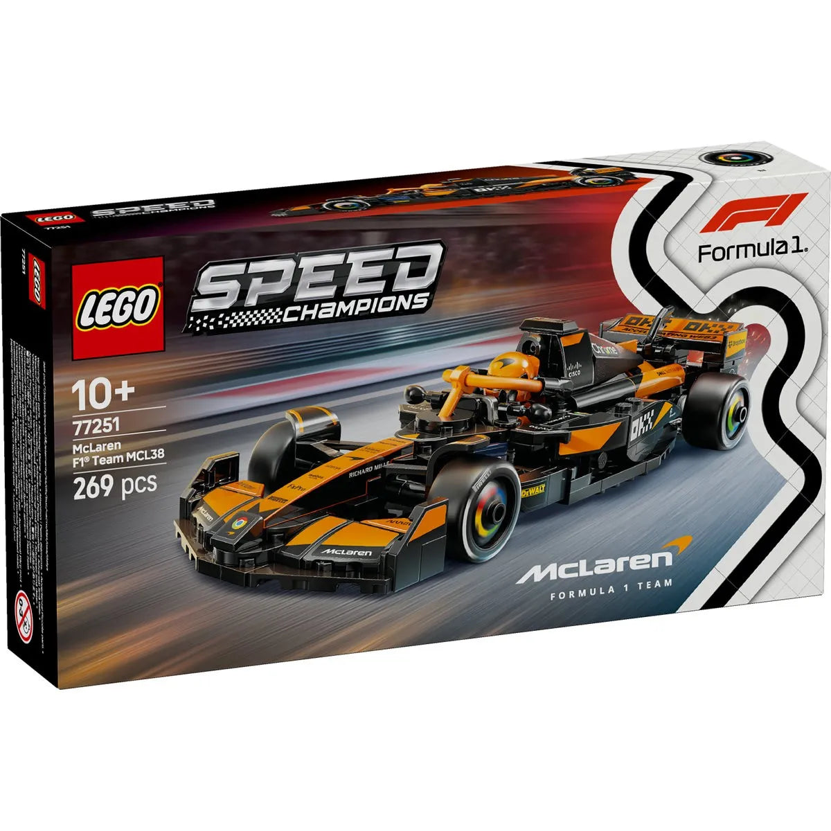 LEGO SPEED CHAMPIONS MASINA DE CURSE F1 MCLAREN 77251, LEGO SPEED CHAMPIONS