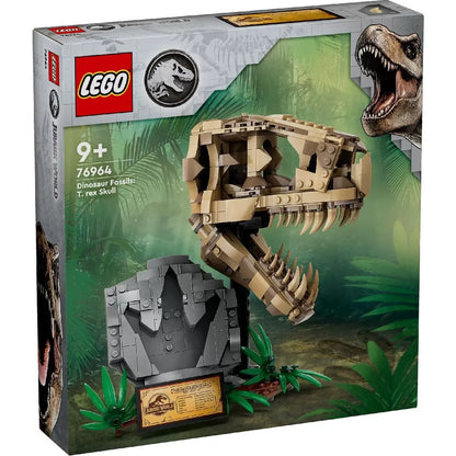 LEGO JURASSIC WORLD FOSILE DE DINOZAUR CRANIU DE TREX 76964, LEGO JURASSIC WORLD