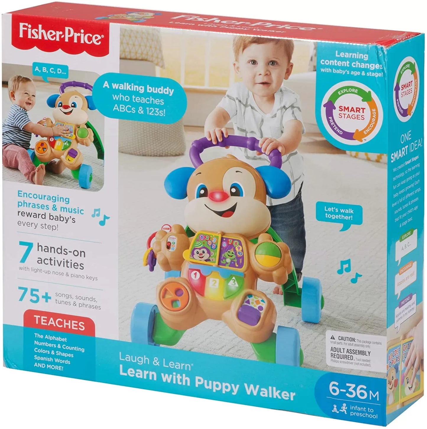 FISHER PRICE ANTEMERGATOR CATELUSUL INTERACTIV IN LIMBA ROMANA, FISHER PRICE - INFANT