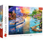 PUZZLE TREFL 1000 CROAZIERA PE RAU, TREFL 1000P