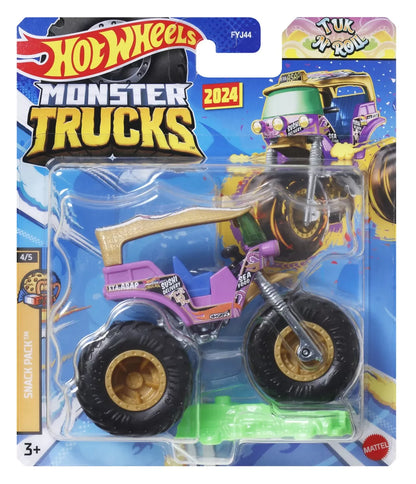 HOT WHEELS MONSTER TRUCK MASINUTA TUK NROLL SCARA 1:64, HOT WHEELS - MONSTER TRUCK