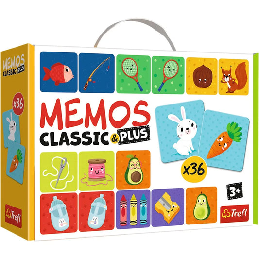 JOC MEMOS CLASSIC PLUS LOGIC, TREFL JOCURI