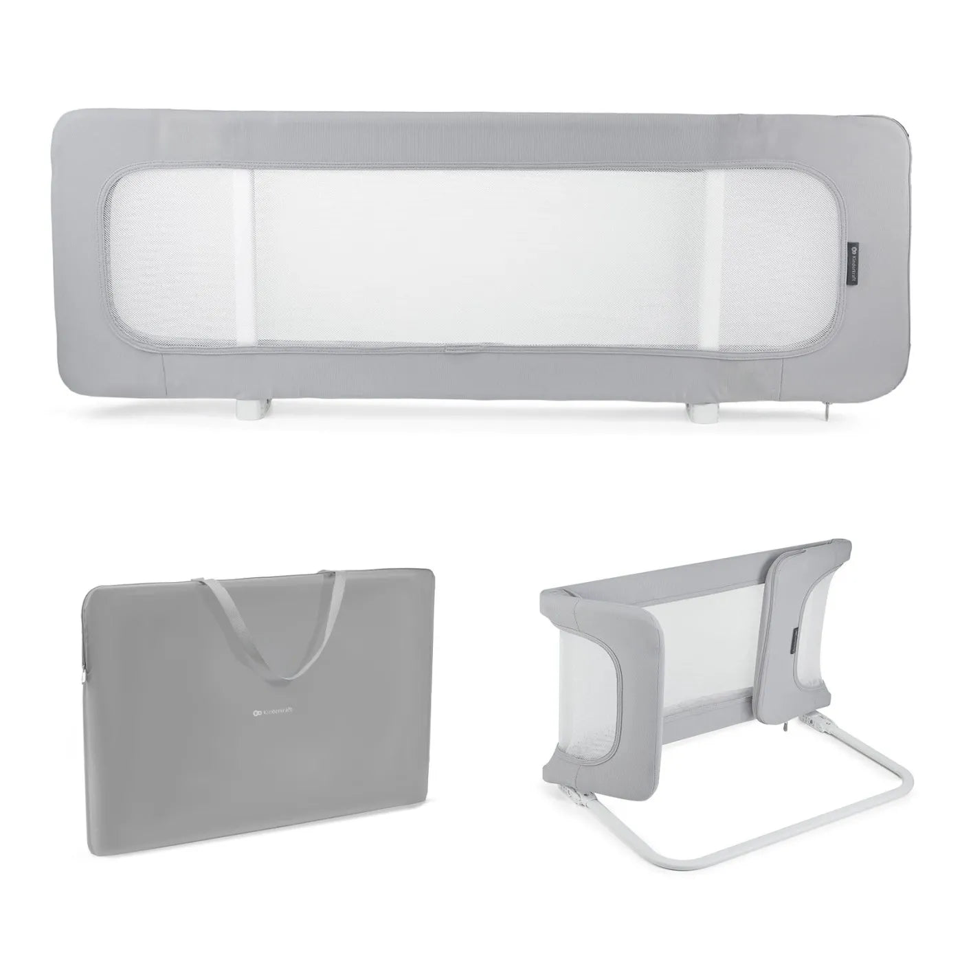 BARIERA DE PAT KINDERKRAFT GUARD AND DREAM LIGHT GREY, KINDERKRAFT