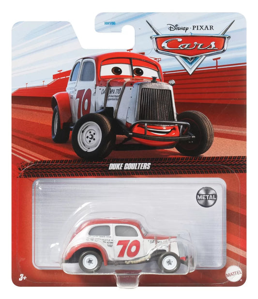 MASINUTA METALICA CARS3 PERSONAJUL DUKE COULTERS, CARS - MASINI