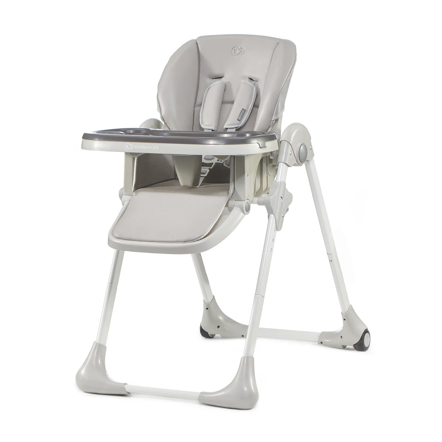 SCAUN DE MASA KINDERKRAFT YUMMY PLIABIL, GREY, KINDERKRAFT