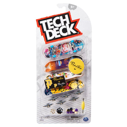 TECH DECK PACHET 4 PIESE FINGERBOARD PRIMITIVE 9.6CM , TECH DECK