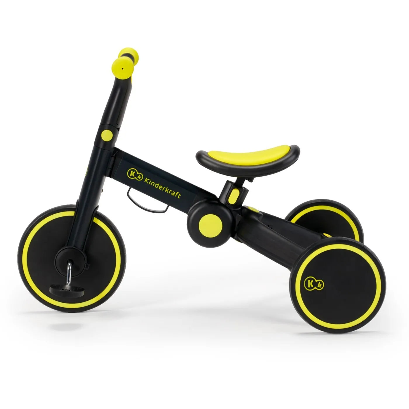 BICICLETA DE ECHILIBRU / TRICICLETA KINDERKRAFT 4TRIKE, BLACK VOLT, KINDERKRAFT