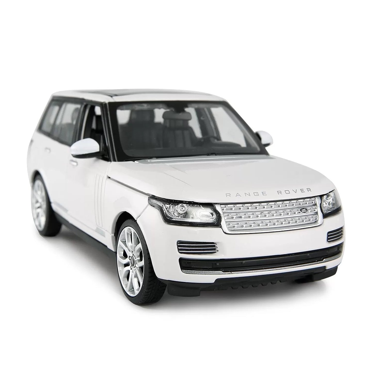 MASINUTA METALICA RANGE ROVER ALB SCARA 1 LA 24, RASTAR METAL 1:24