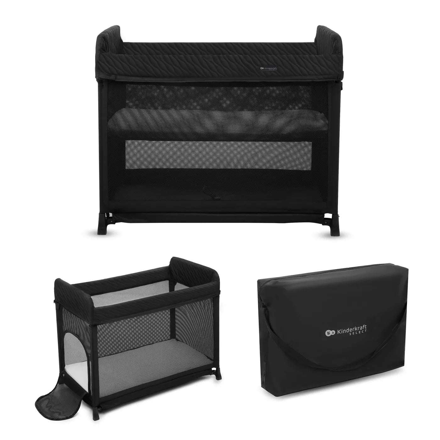 PATUT DE CALATORIE KINDERKRAFT MOON DREAM, BLACK, KINDERKRAFT