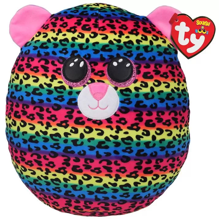 PLUS TY SQUISH LEOPARD DOTTY 30CM, SQUISH-A-BOOS