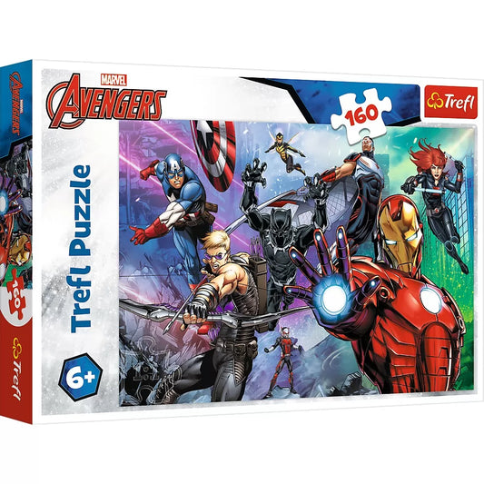 PUZZLE TREFL 160 DISNEY MARVEL EROI IN ACTIUNE RAZBUNATORII, TREFL 160P