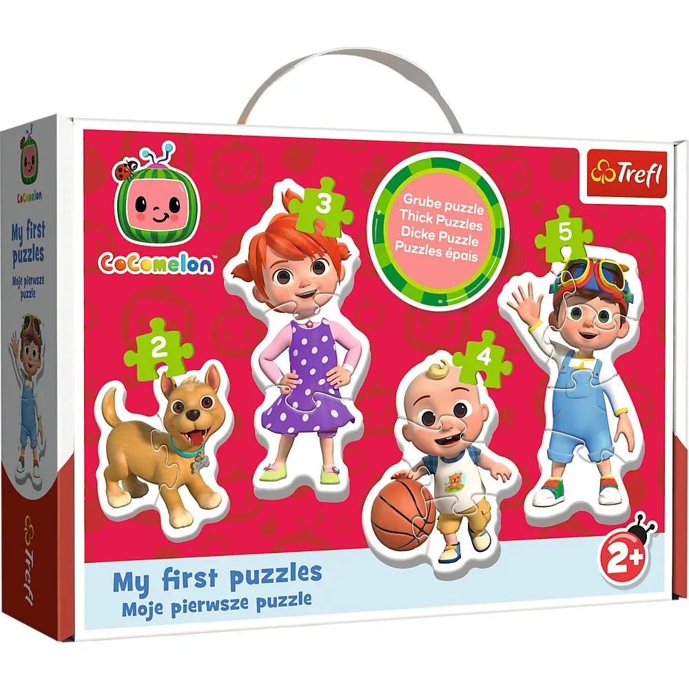 PUZZLE TREFL BABY CLASIC COCOMELON LA JOACA 14 PIESE, TREFL BABY
