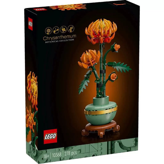 LEGO BOTANICAL COLLECTION CRIZANTEMA 10368 , LEGO FLOWERS