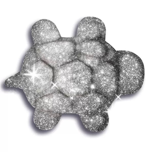 NISIP KINETIC METALE SI MINERALE STRALUCITOARE ARGINTIU, KINETIC SAND