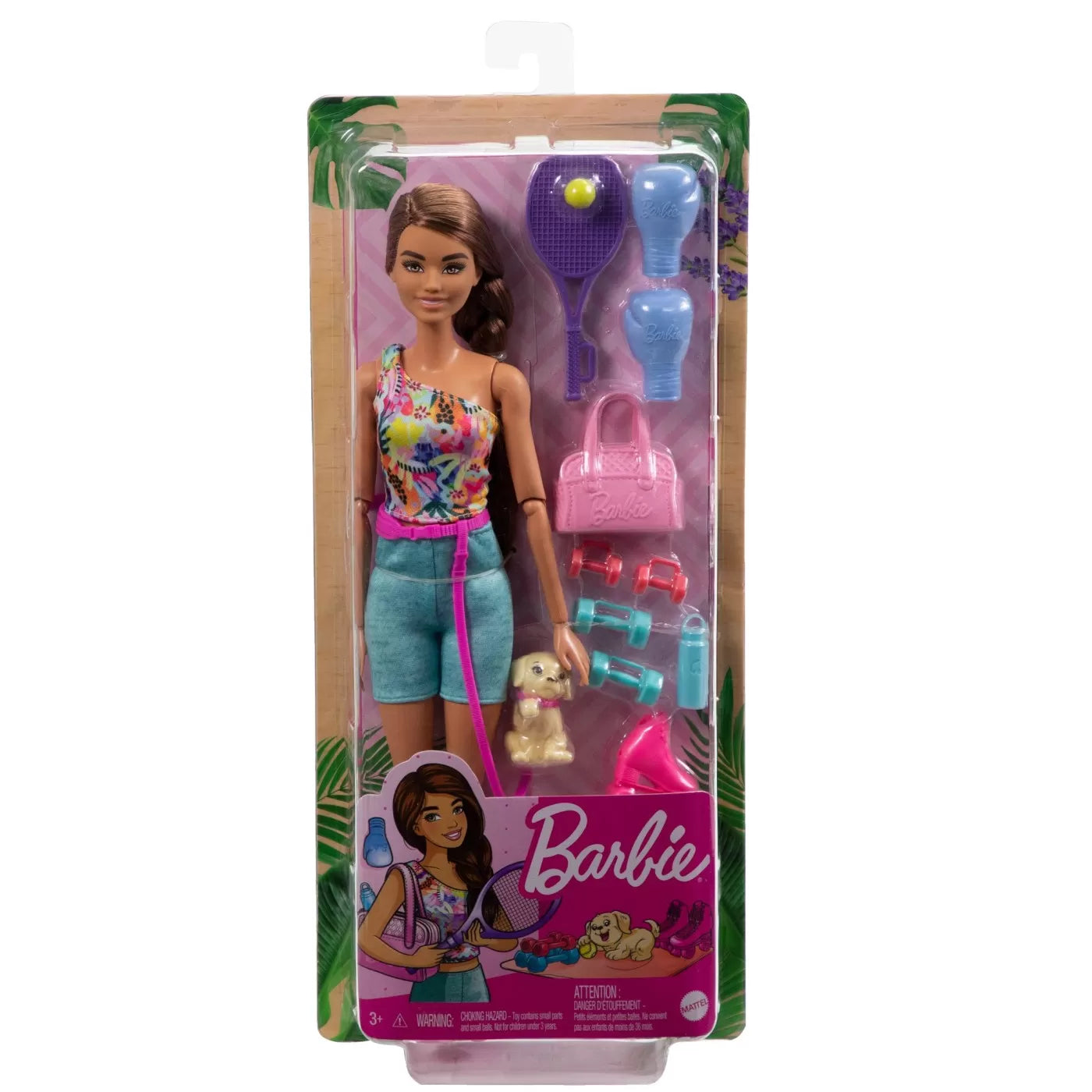 BARBIE SET DE JOACA CU ACCESORII PAPUSA BARBIE SPORTIVA, BARBIE - I CAN BE
