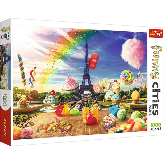 PUZZLE TREFL 1000 DULCIURI LA PARIS, TREFL 1000P
