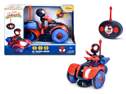 JADA MASINUTA RC MILES MORALES TECHNO RACER SCARA 1:24, JADATOYS