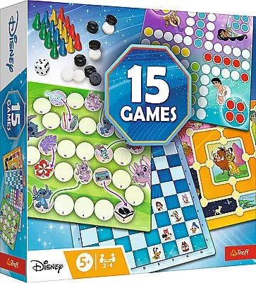 JOC DE SOCIETATE DISNEY COLECTIE 15 JOCURI, TREFL JOCURI