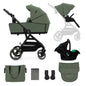 CARUCIOR KINDERKRAFT YOXI 3IN1 (MINK PRO) MISTIC GREEN, KINDERKRAFT