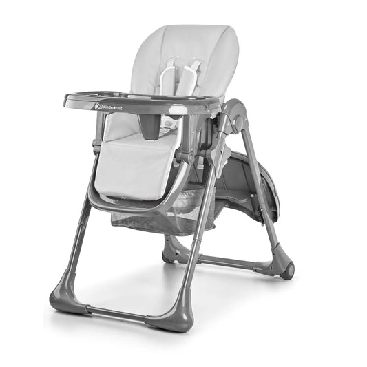 SCAUN DE MASA KINDERKRAFT TASTEE, PLIABIL, GREY, KINDERKRAFT