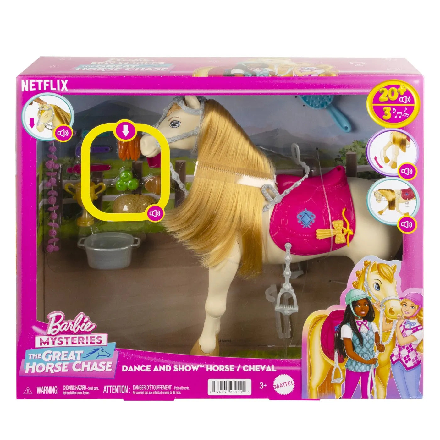 BARBIE MYSTERIES CALUT CU SUNETE SI ACCESORII, BARBIE - ESTATE