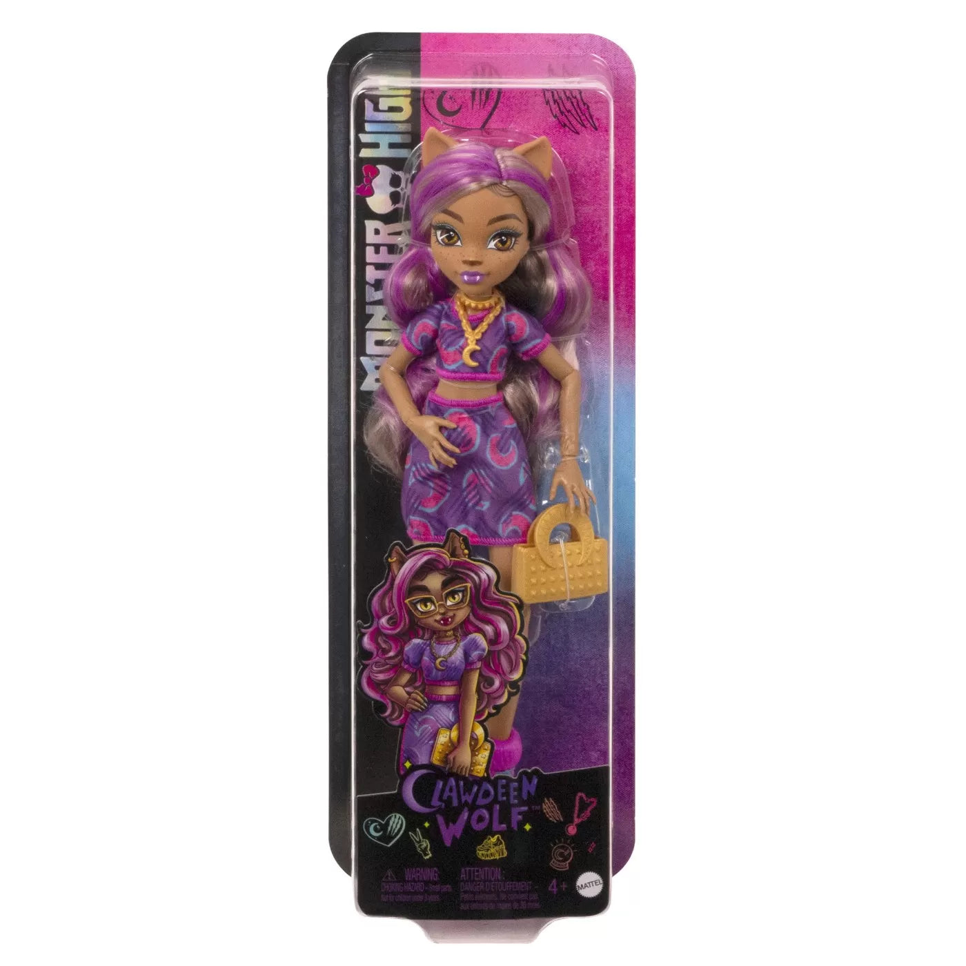 MONSTER HIGH PAPUSA CLAWDEEN WOLF, MONSTER HIGH