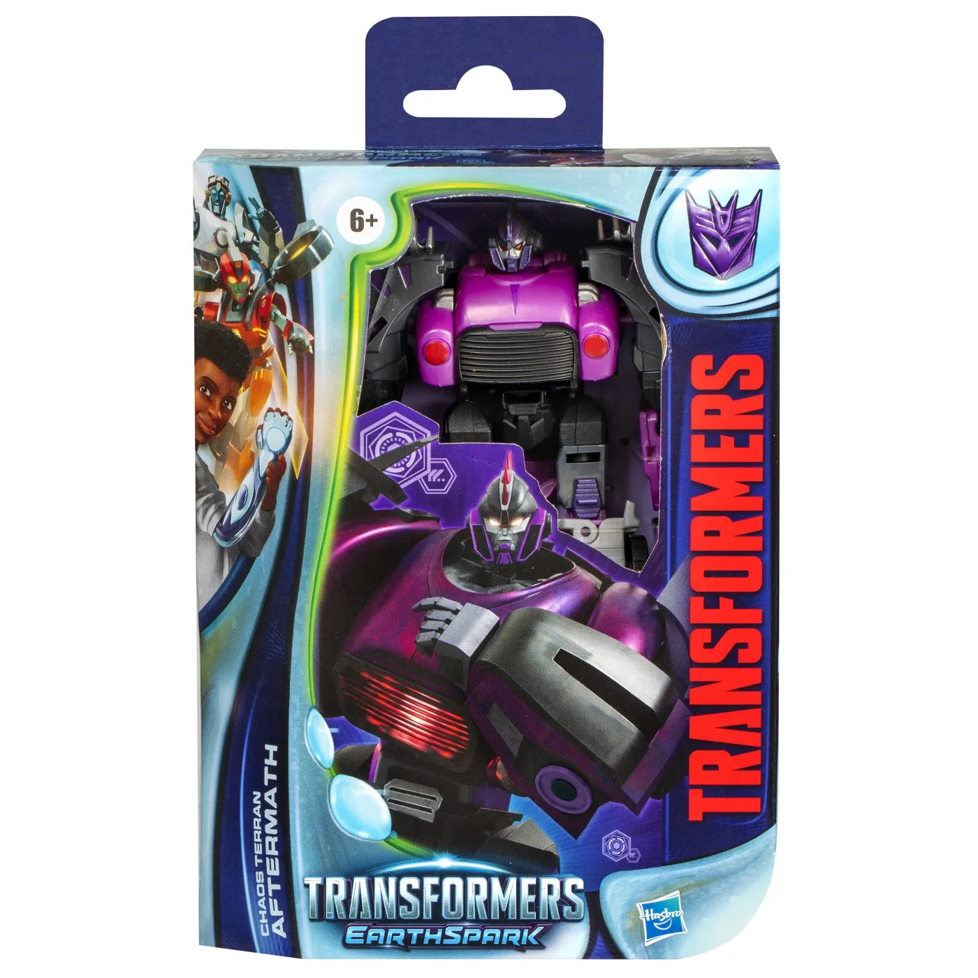 TRANSFORMERS FIGURINA EARTHSPARK DELUXE AFTERMATH 12.5CM, TRANSFORMERS