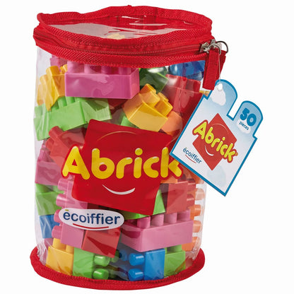 ECOIFFIER ABRICK SET DE CONSTRUIT MULTICOLOR 50 PIESE, ECOIFFIER