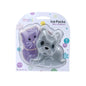 SET 2 PACHETE GEL TERMIC MELII MODEL BULLDOG PISICA, MELII