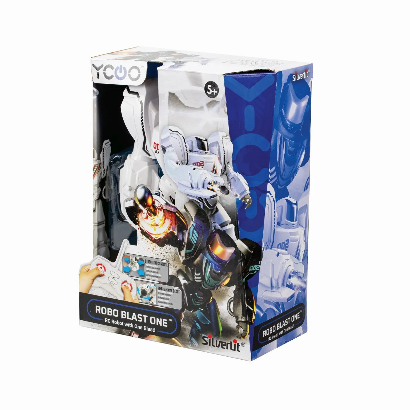 SILVERLIT ROBOT ROBO BLAST ONE ALB, SILVERLIT