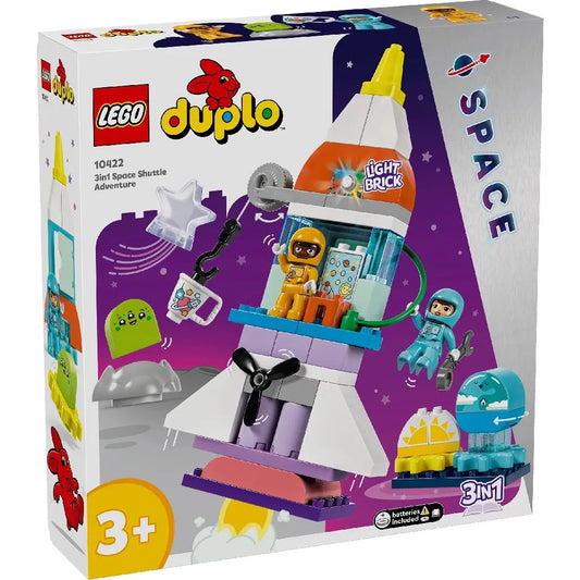 LEGO DUPLO AVENTURA CU NAVETA SPATIALA 3 IN 1 10422, LEGO DUPLO