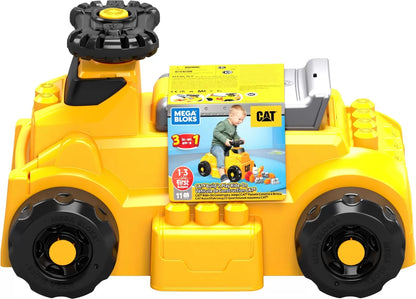 MEGA BLOKS VEHICUL DE CONSTRUIT CAT 10 PIESE , MEGA BLOKS