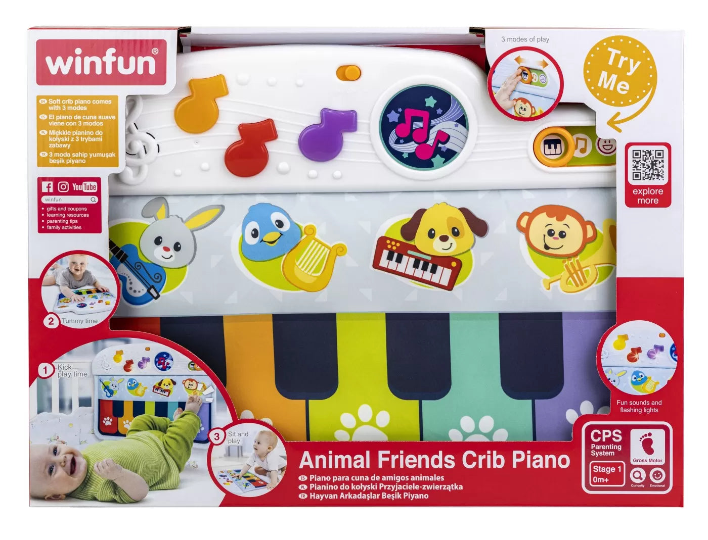 WINFUN PIAN CU SUNETE SI LUMINI, WINFUN