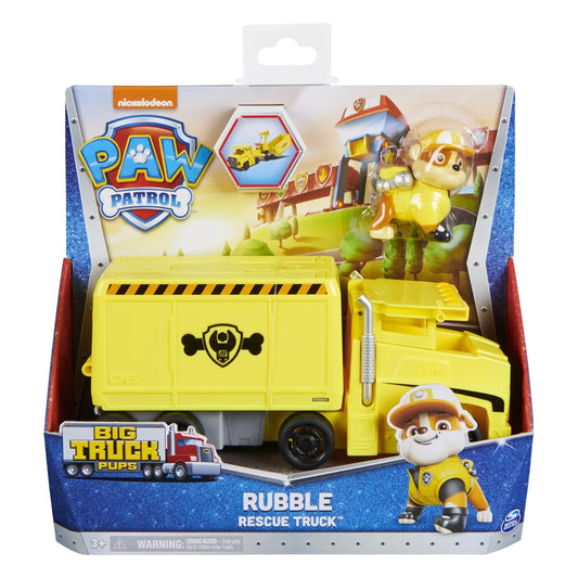 PATRULA CATELUSILOR BIG TRUCK PUPS RUBBLE, PATRULA CATELUSILOR