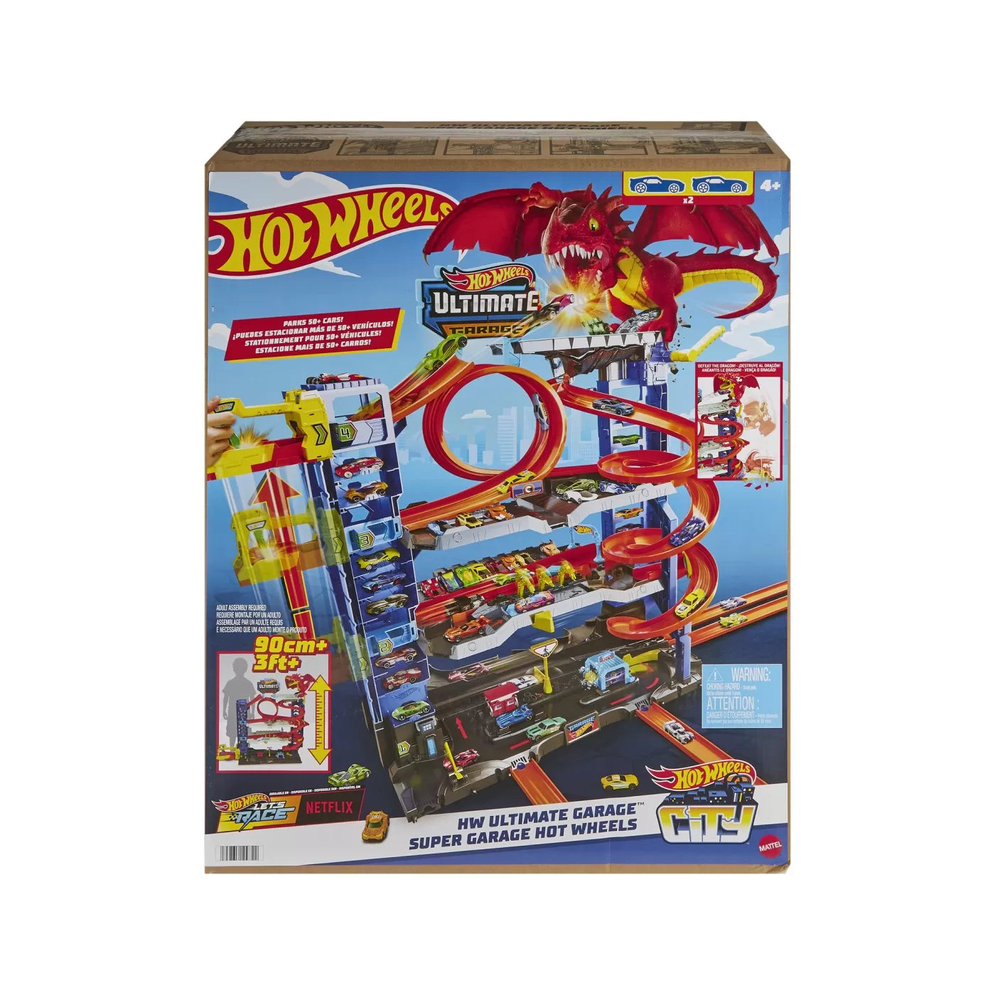 HOT WHEELS CITY SUPER GARAJUL, HOT WHEELS - CITY
