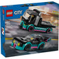 LEGO CITY MASINA DE CURSE SI CAMION TRANSPORTATOR DE MASINI 60406, LEGO CITY