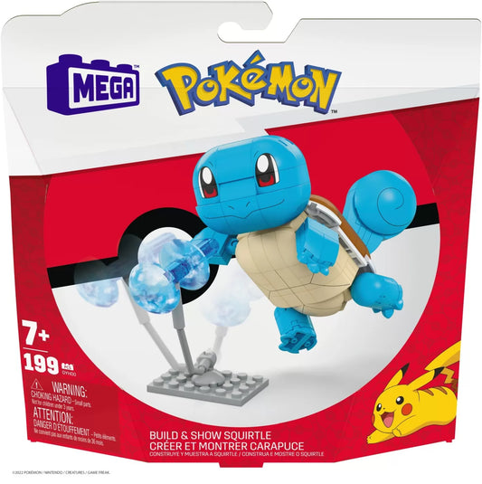 POKEMON MEGA CONSTRUX SET DE CONSTRUCTIE SQUIRTLE , POKEMON