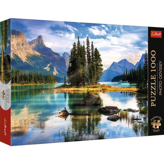 PUZZLE TREFL 1000 PREMIUM PLUS PHOTO ODYSSEY INSULA SPIRITULUI CANADA, TREFL 1000P