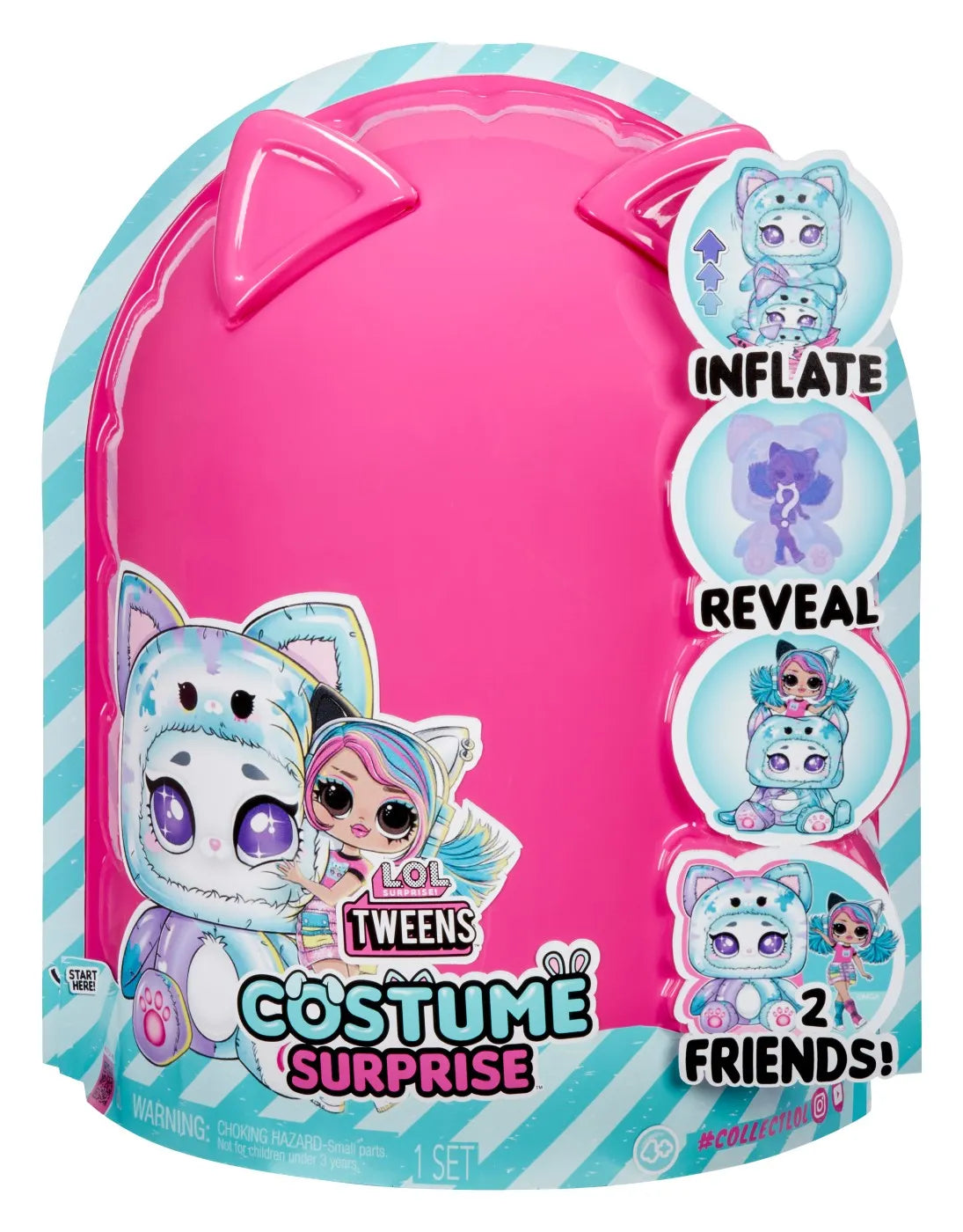 L.O.L. SURPRISE! TWEENS COSTUME SURPRISE PAPUSA EMMA EMO, LOL SURPRISE