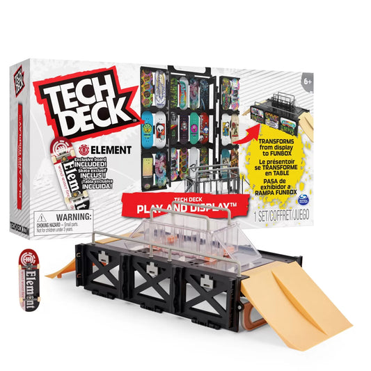 TECH DECK PACHET VITRINA SI PODIUM, TECH DECK