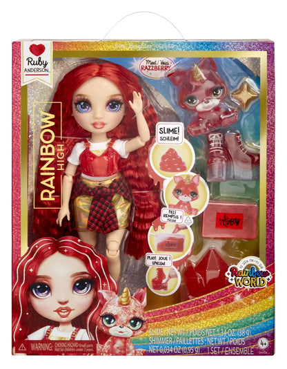 RAINBOW HIGH PAPUSA RUBY ANDERSON, RAINBOW HIGH